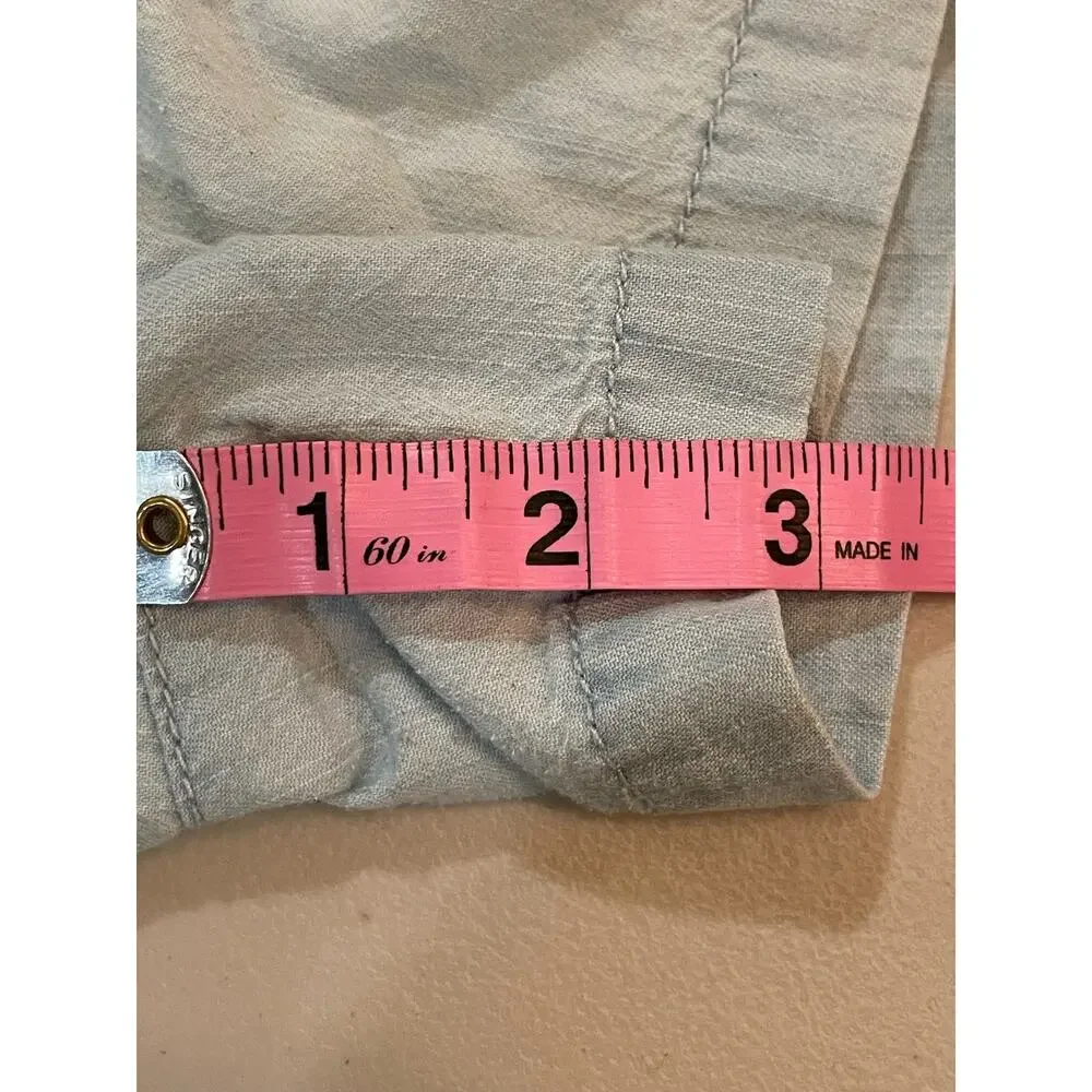 Lucky Brand blue jean shorts with rainbow stitch SM/7